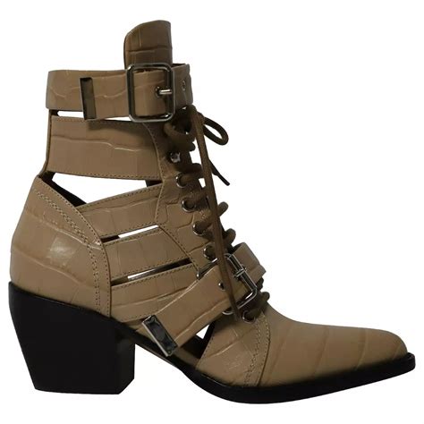 chloe rylee boots replica|chloe rylee boots cutout.